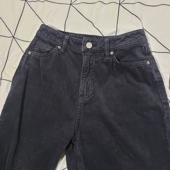 BDG Urban Outfitters High Rise Mom Corduroy Pants Gray Size 25 - Picture 4 of 15